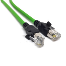 LAN de red de parche Ethernet RJ45 Cat5e con cable